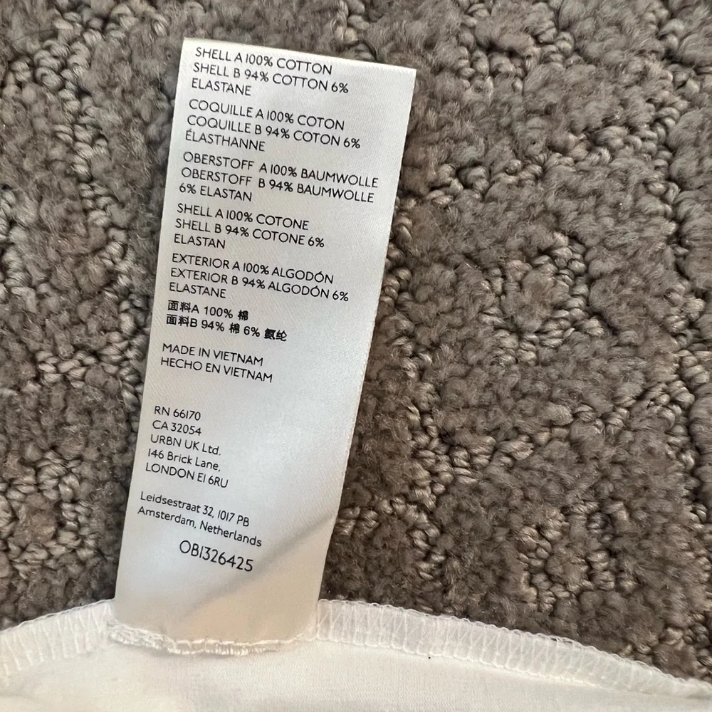 NWT Anthropologie White Smocked Ruffle Strapless Top - Size S - Perfect Bridal! - Picture 5 of 8